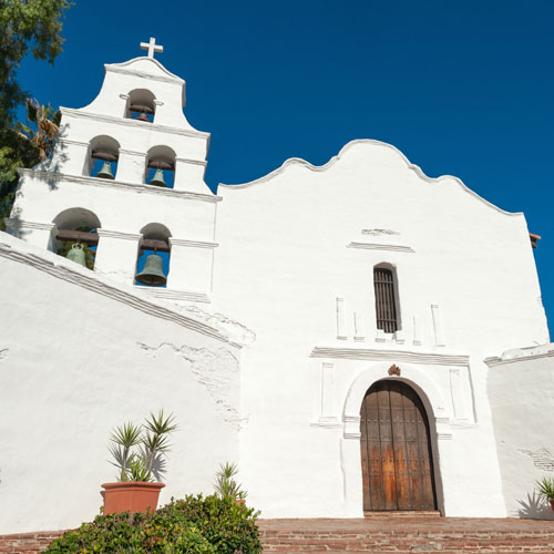 Historic Missions in the Diocese of San Diego - Mission Basilica San Diego De Alcalá