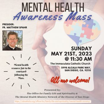 Mental Health Awareness Mass